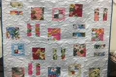 Charity quilt - Hawaii squares