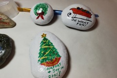 Christmas rocks